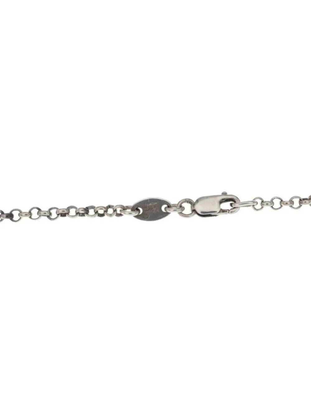 Chrome Hearts Neckchain Roll Chain Necklace Silver